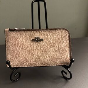 NWOT Coach Signature Slim Card Case